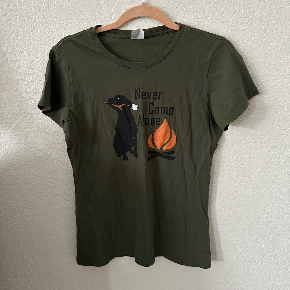 Never Camp Alone T-shirt